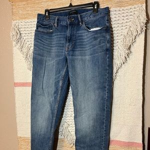 Banana Republic mens slim fit blue jeans